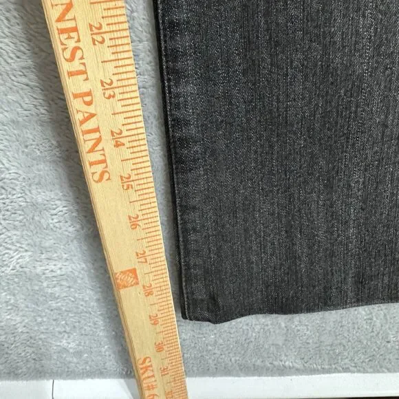 Georgiou Studio Women 6 Black Mid Rise Bootcut Jeans Vintage Y2K - Picture 8 of 10